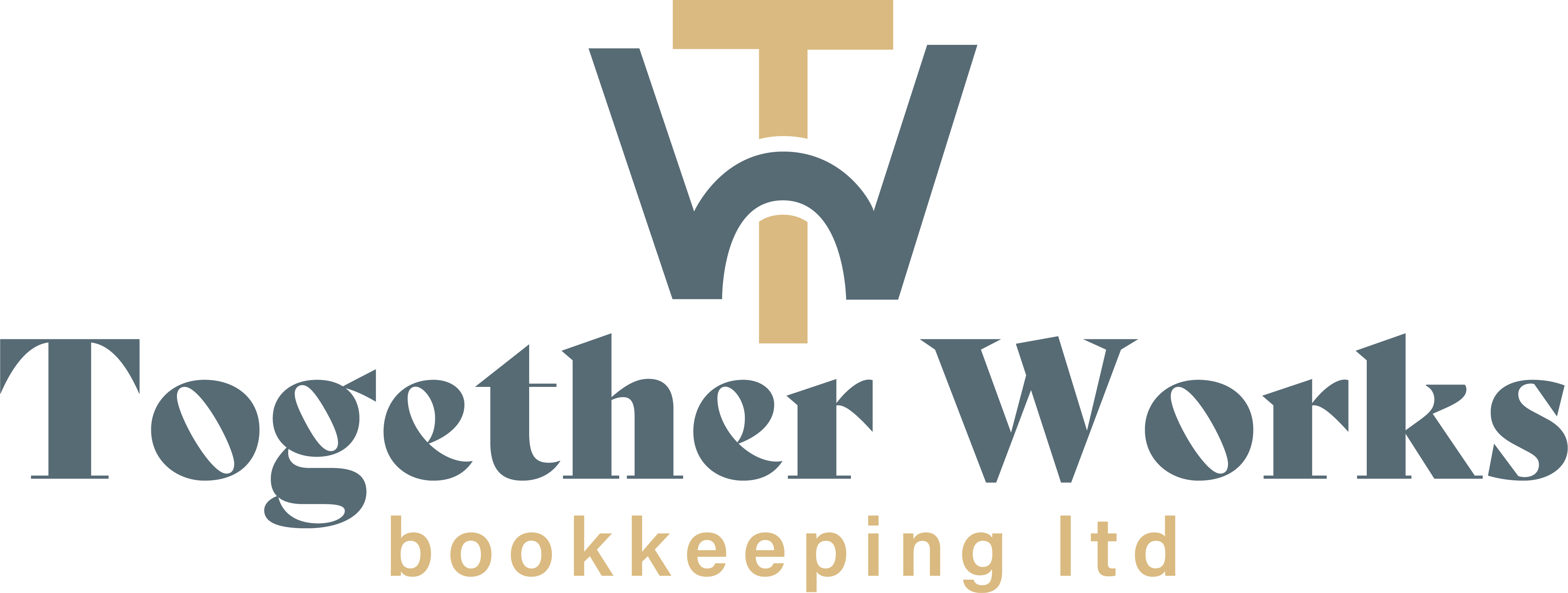 Together Works Bookkeeping Logo by WA Designs
