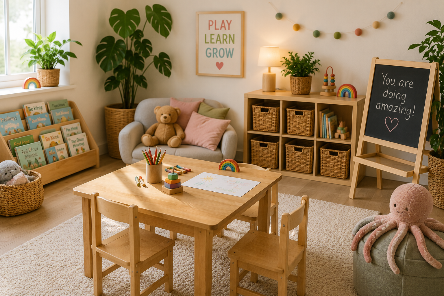A beautiful nursery for you children.