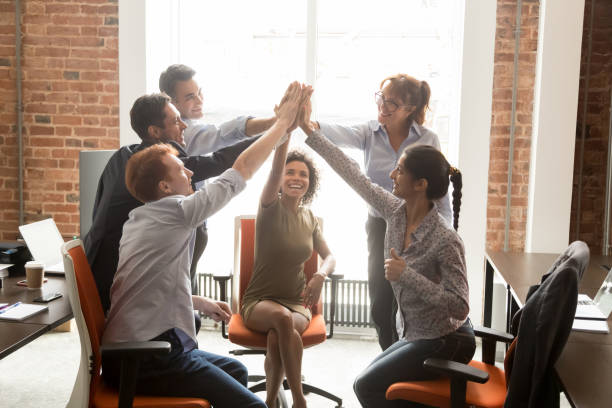 Business leaders meeting with an HR consultant to discuss recruitment, employment law and people strategy.